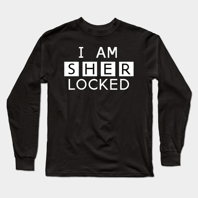 sherlock Long Sleeve T-Shirt by seriefanatic